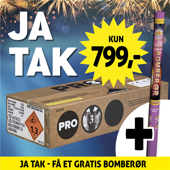 PRO 3 Compound + bomberør